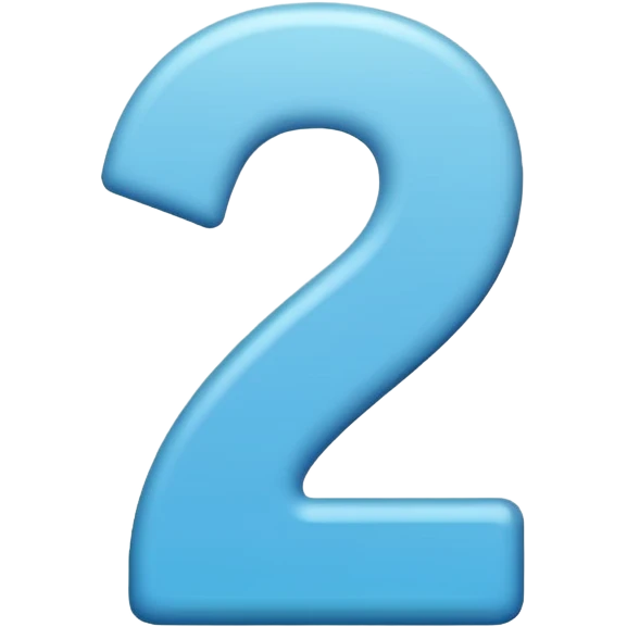 number 1 emoji