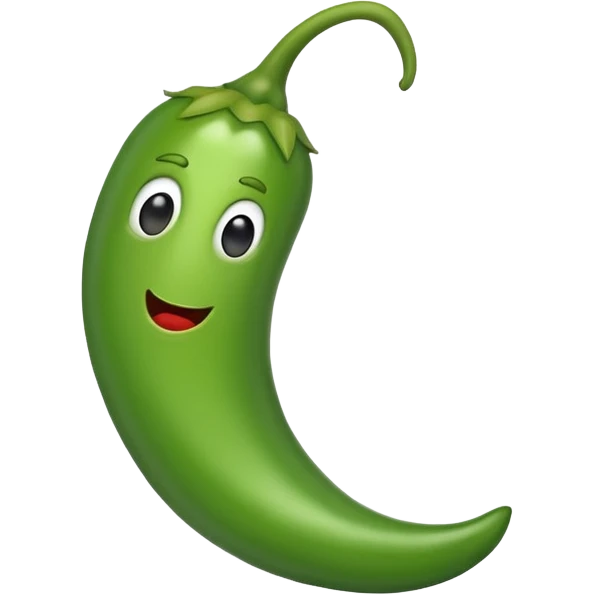 green chilli emoji