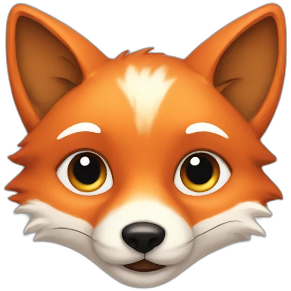 Sweety fox emoji