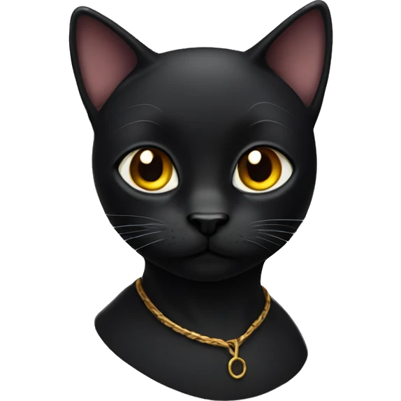 Black cat emoji