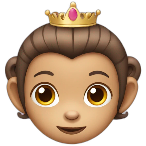 Princess Monkey emoji
