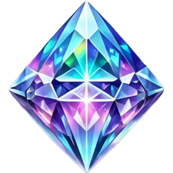 crystals diamonds with runes in forest and flowers emoji