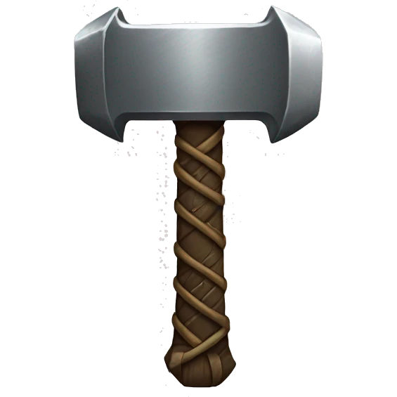 thor hammer emoji