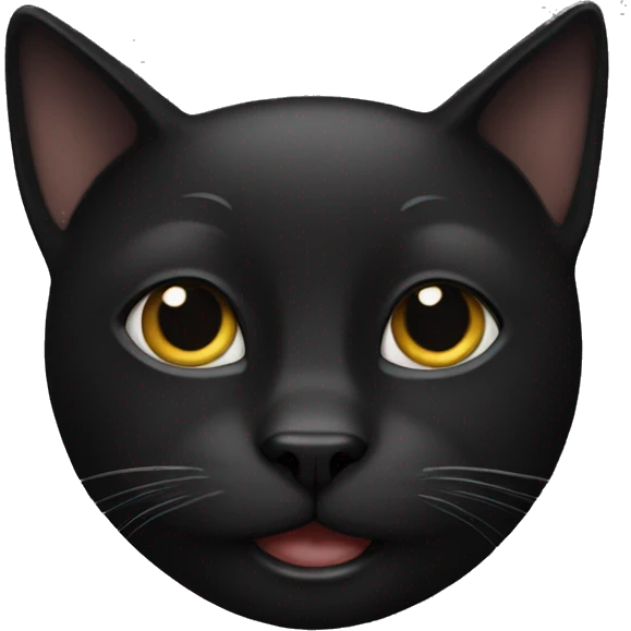 black cat  emoji