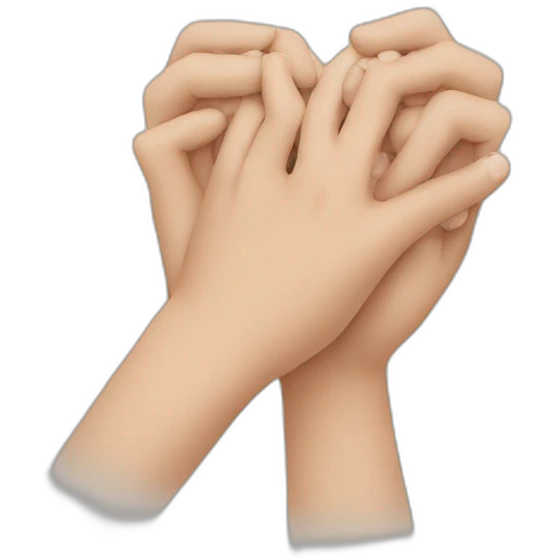 hands holding together emoji