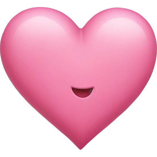 pink heart emoji