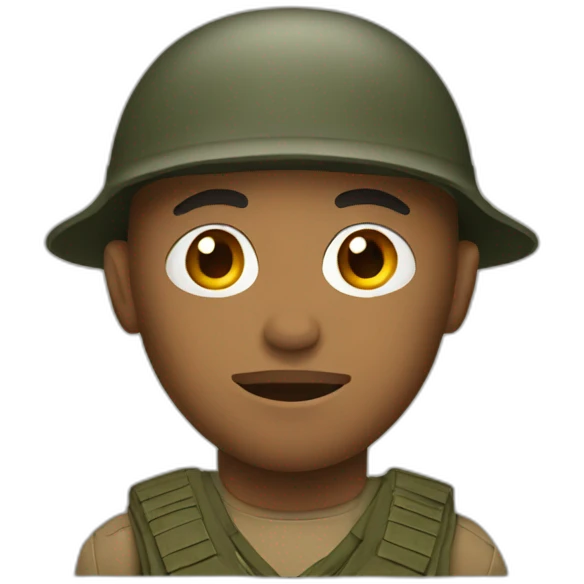 soldier emoji