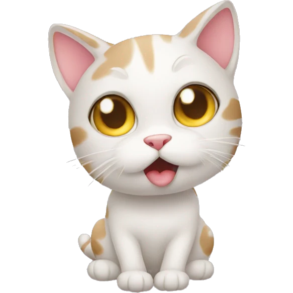confuse cat emoji
