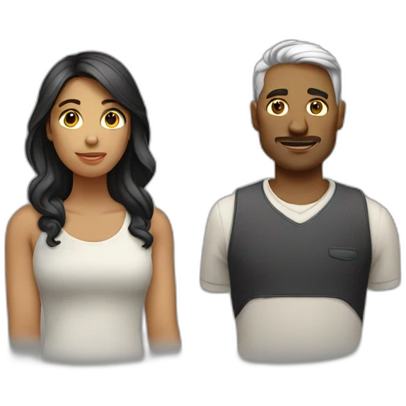 People stay next to each other and writes “Ford” by the way they stand emoji