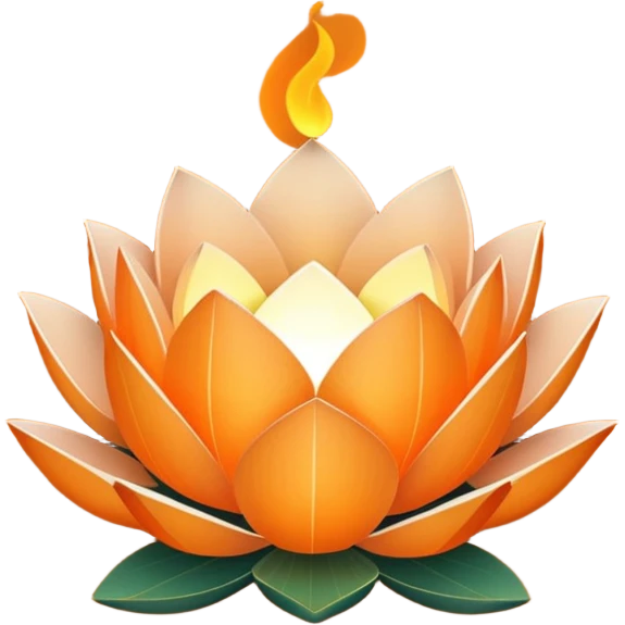 lotus lantern emoji