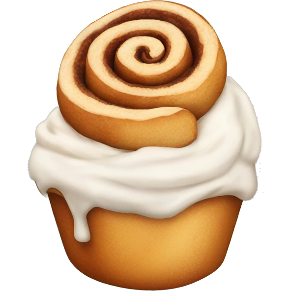 Cinnamon roll emoji