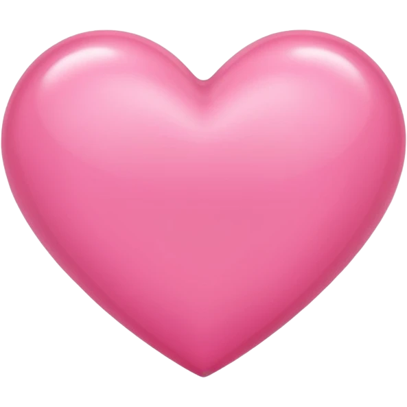 Valentines Day pink emoji