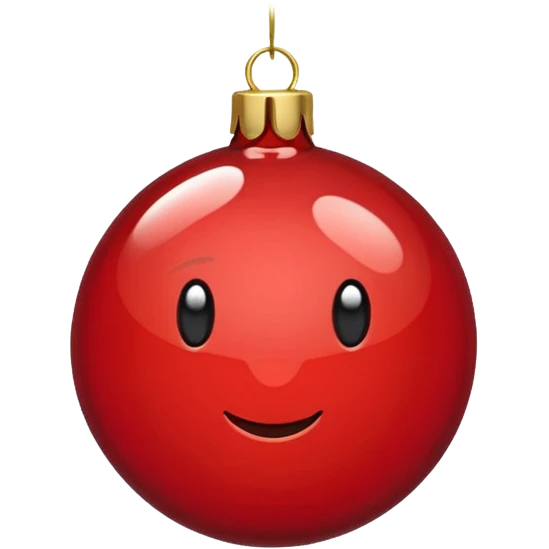 Bauble ornament emoji