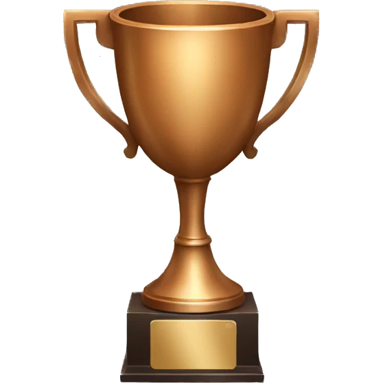 bronze trophy emoji