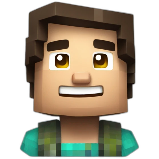 minecraft happy steve emoji