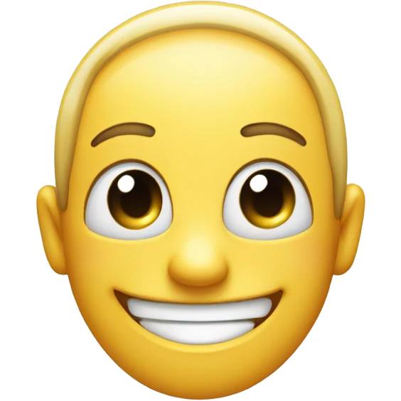 Thumbs up happy face emoji