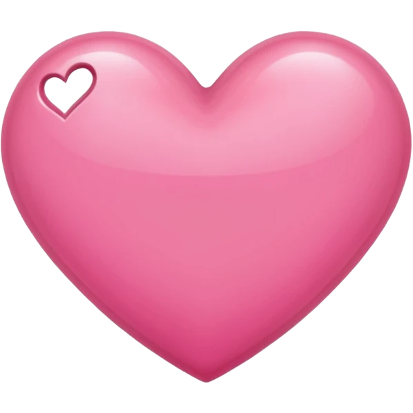 Heart pink  emoji