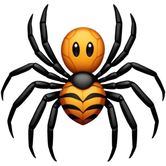 ventanas con telaraña emoji