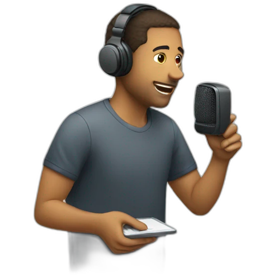 PERSON RECORDING emoji