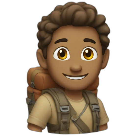 Let the adventure begin emoji