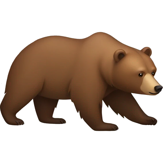 grizzly bear emoji