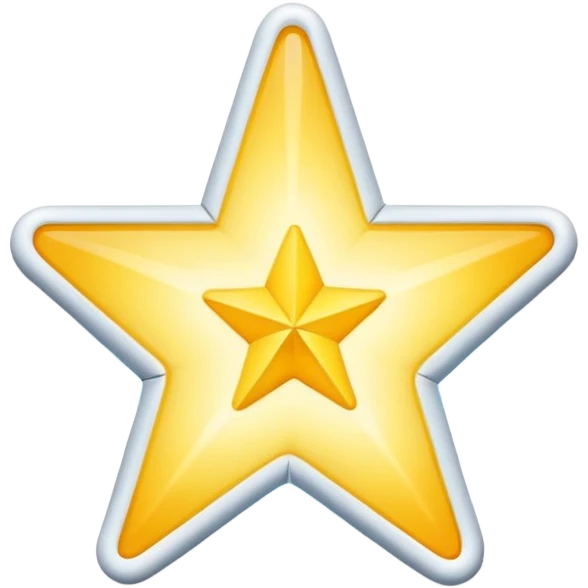 11 corner star with white tick on it emoji