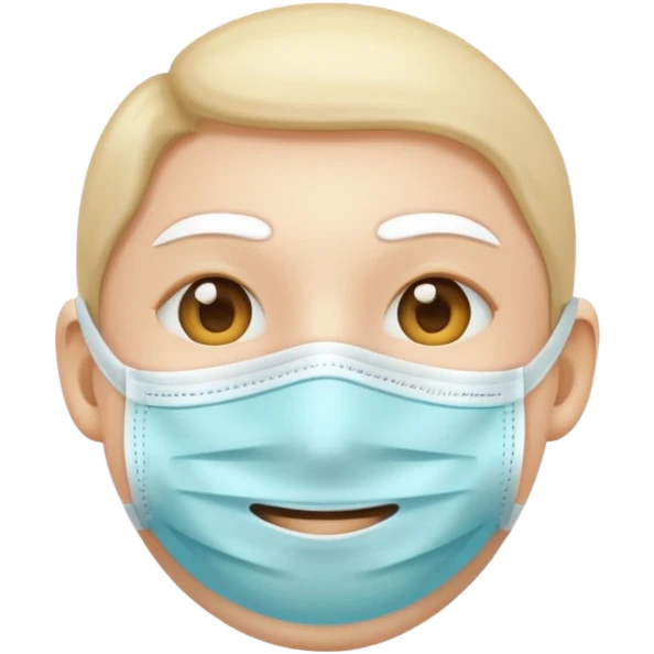 medical mask face emoji emoji