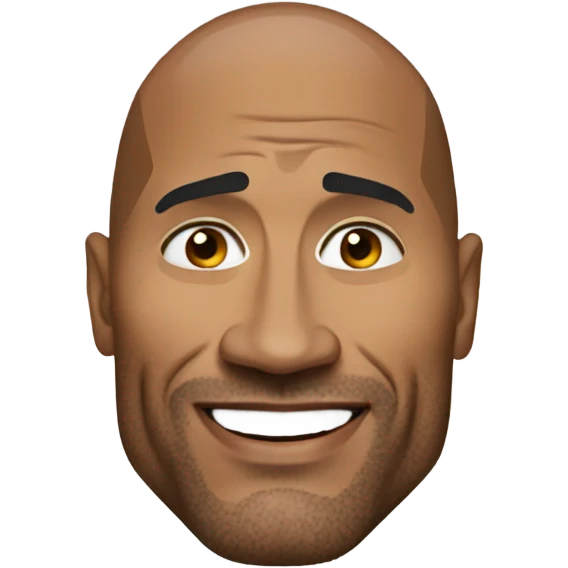 Dwayne Johnson emoji