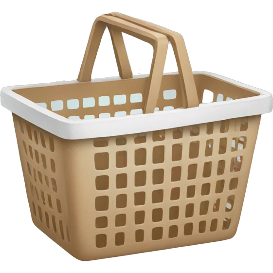 shopping basket emoji