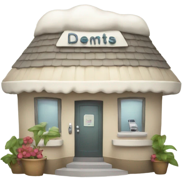 A cozy dental office emoji