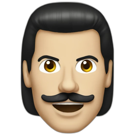Freddie mercury emoji