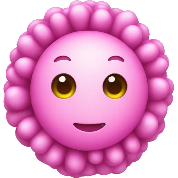 pink biology icon emoji