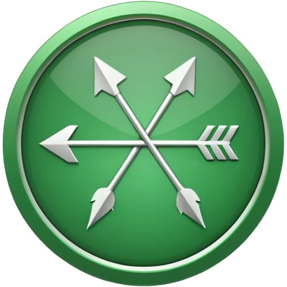 Arrow symbol in green circle  emoji