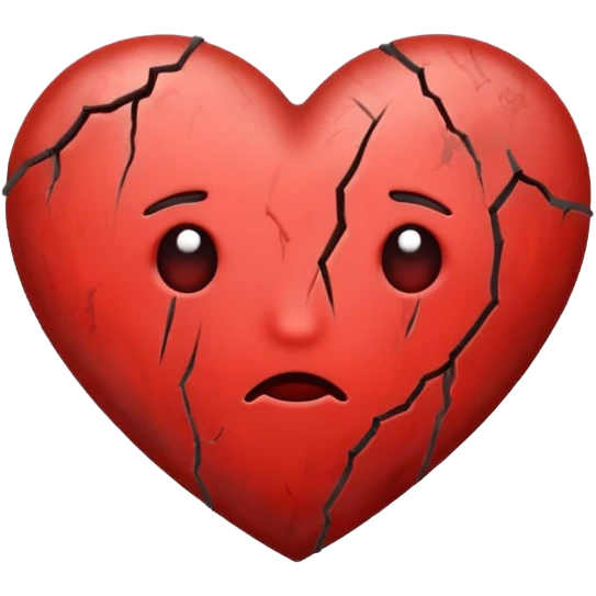 stormy heart emoji