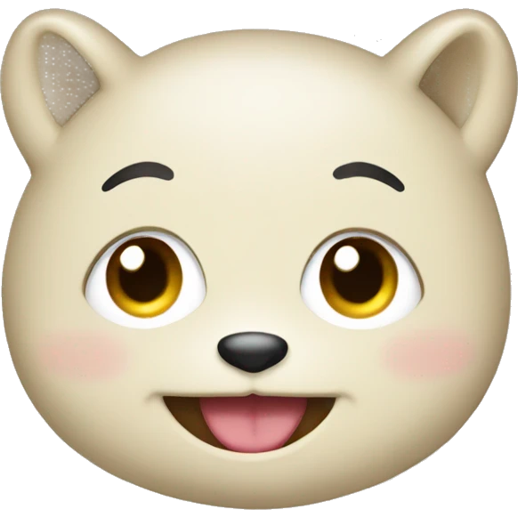 Smiling yubu pocket emoji