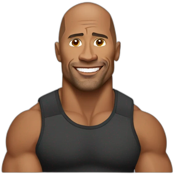 dwayne johnson emoji