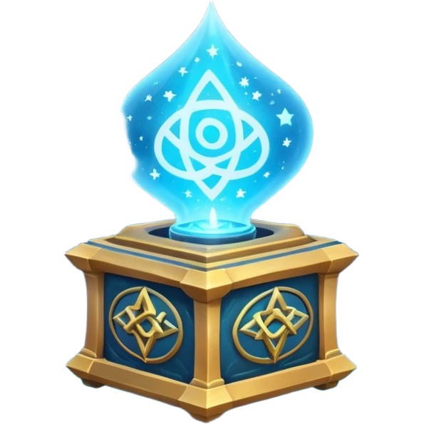 cosmic magic lantern object icon, floating lantern with arcane energy, swirling stars inside, glowing ancient runes, epic fantasy aura, 3D cartoon, mobile game icon style, centered, clean background, no text, no watermark
 emoji