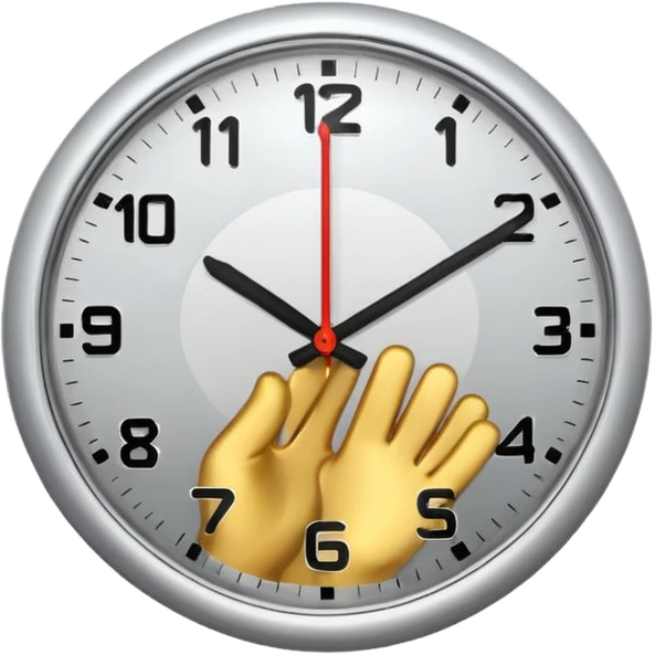 reloj emoji