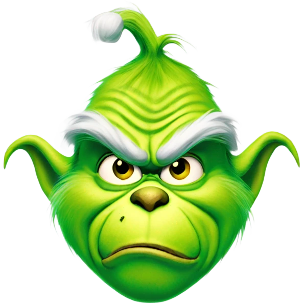 The Grinch emoji