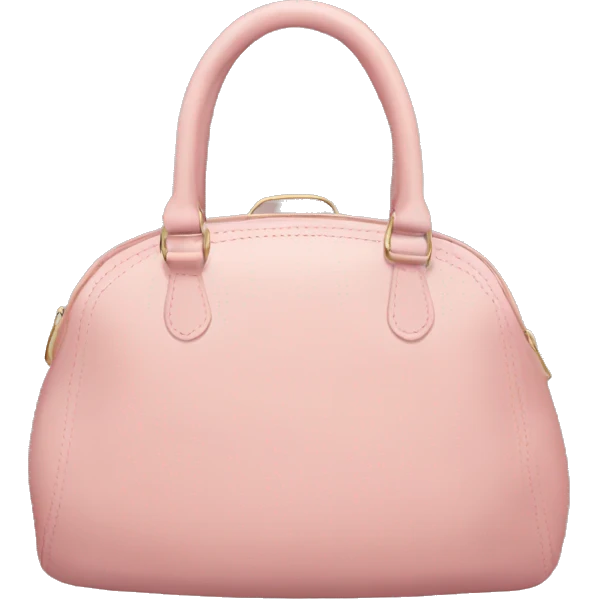 Blush pink purse emoji