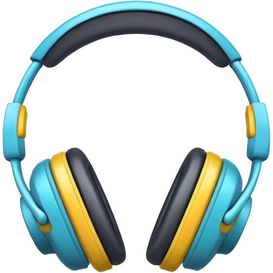 музыка из наушников
 emoji