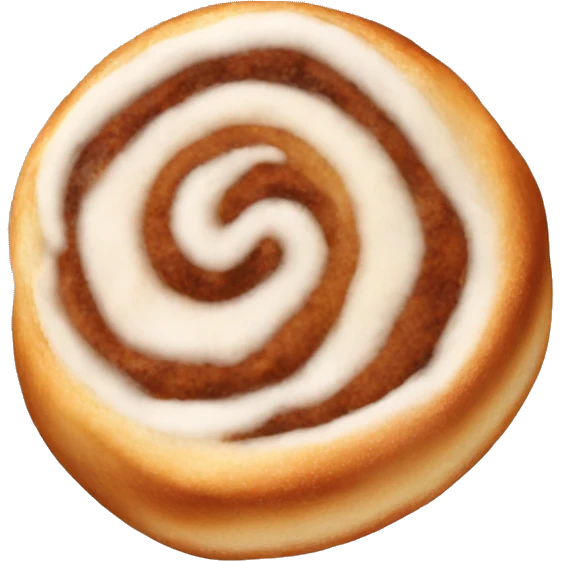 Cinnamon roll emoji