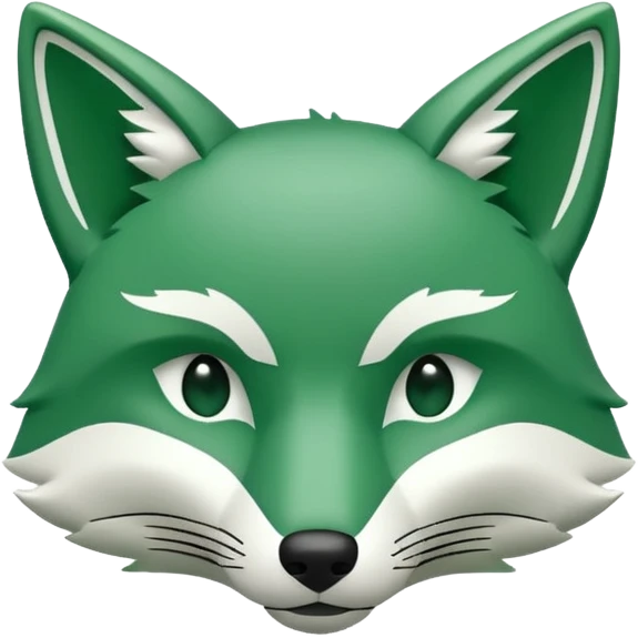 make 100 dollar bill with a small fox head outline in the middle and the fox head is just an outline with no color emoji