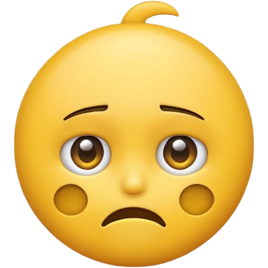 a emoji head shaking there head disappointed  emoji