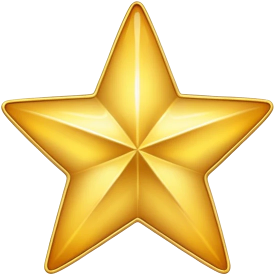 Aesthetic star emoji