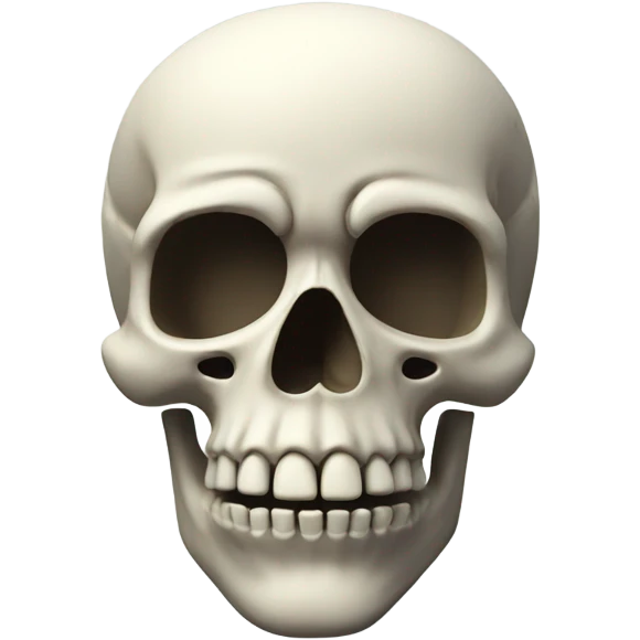 3d skull emoji