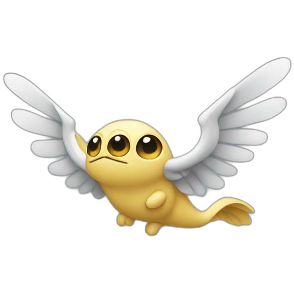 forg with wings emoji