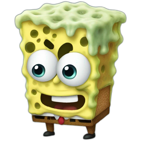 intensely thinking spongbob emoji