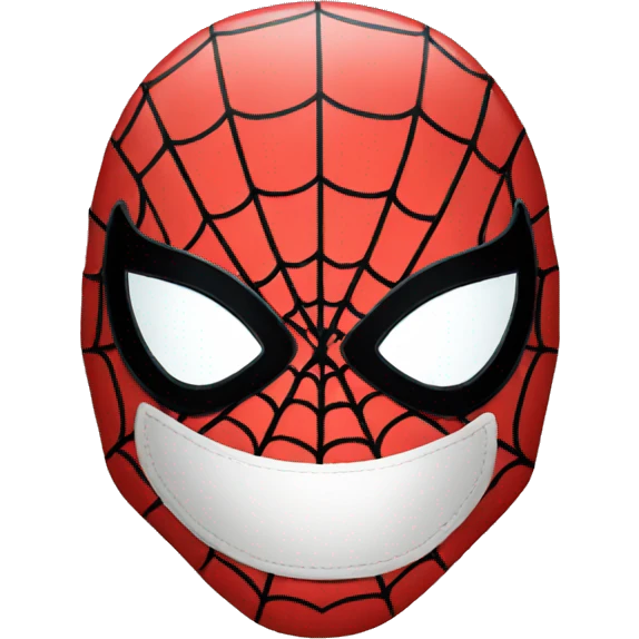 Spiderman mask emoji