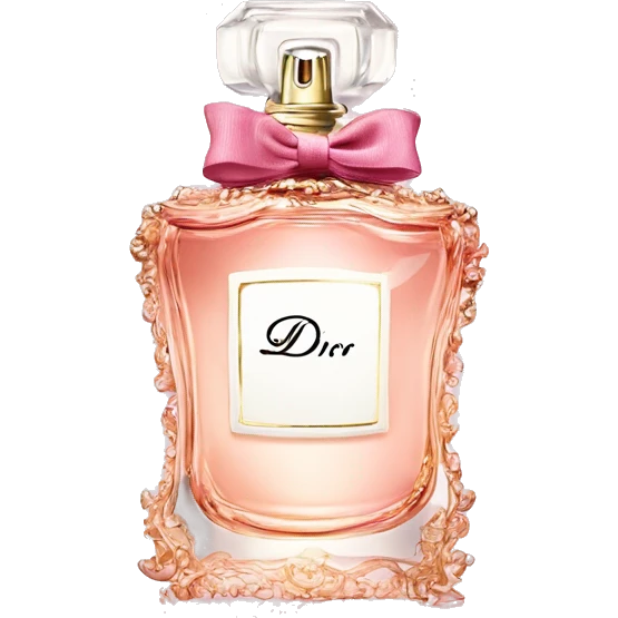 Rococo Miss dior perfume emoji